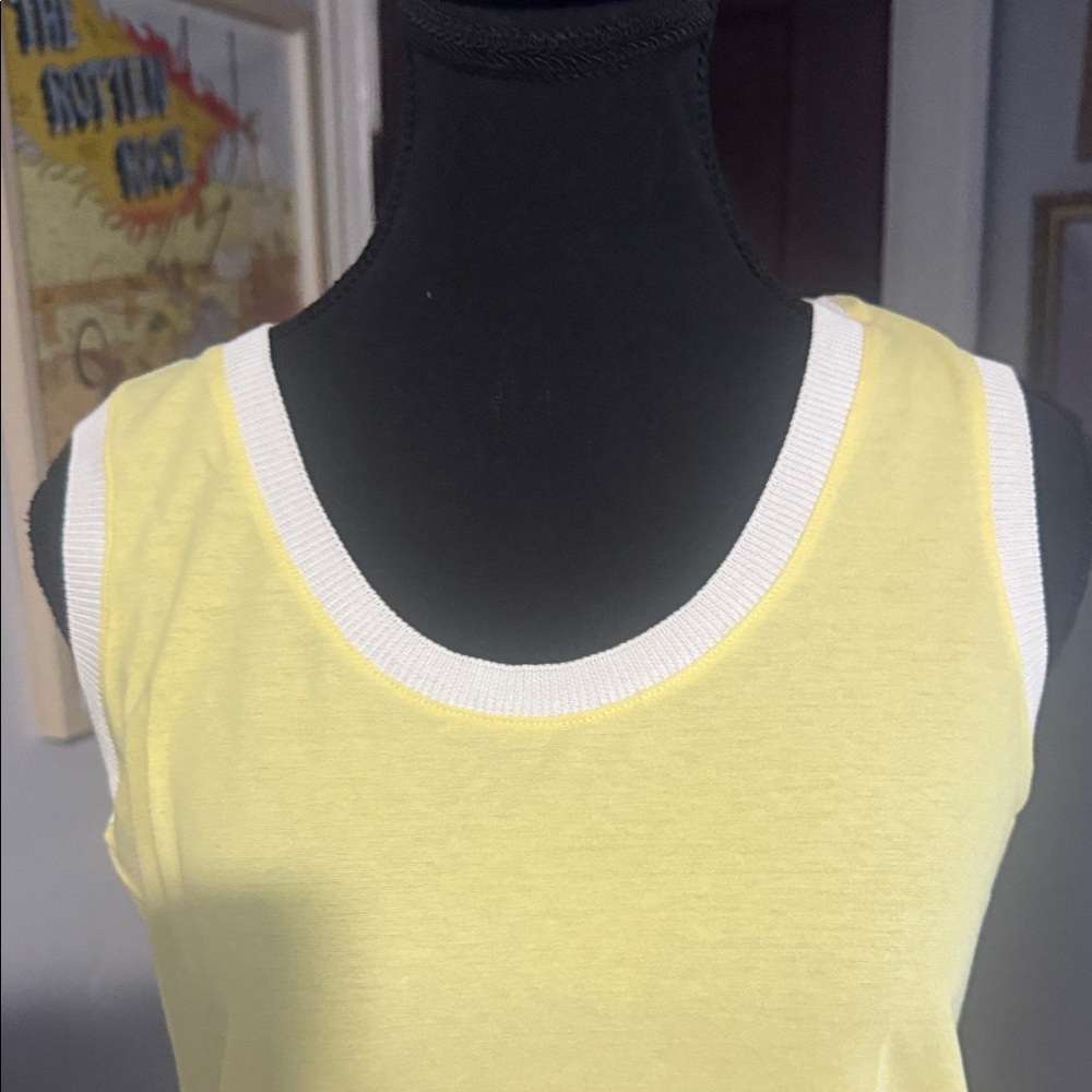 Fabiana Filippi Yellow Women's Tank Top - Picture 2 of 8
